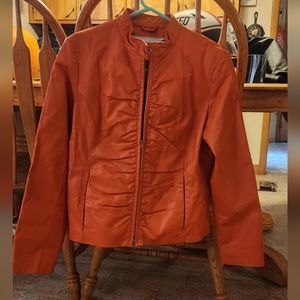 Wilson real leather jacket.